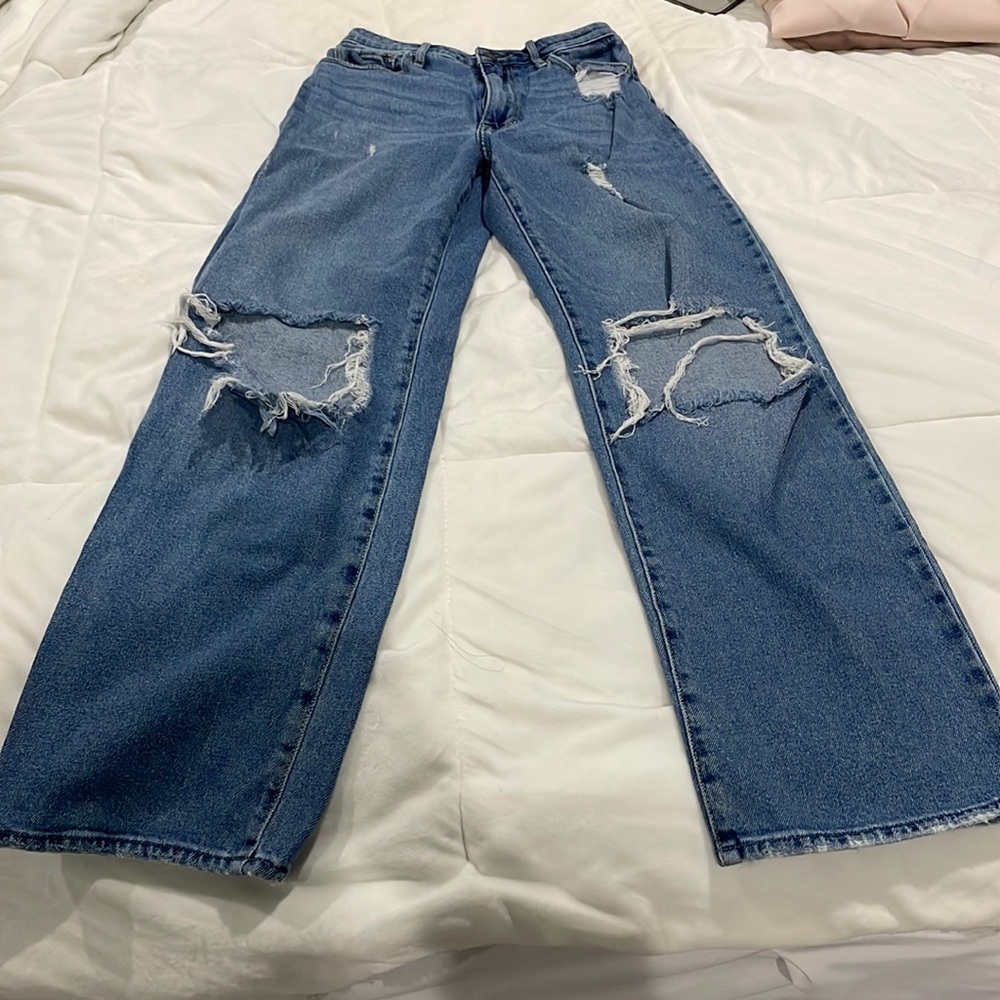Hollister dad jeans